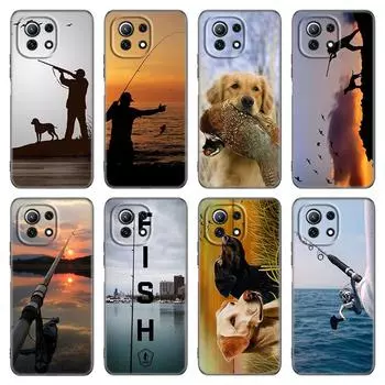 Чехол для телефона с собакой-охотником и собакой для Xiaomi Mi POCO X3 NFC GT M4 M3 12 11T 10T Pro A3 11 Lite NE 5G 12X 11i F3, мягкий черный чехол Xiaomi Mi A3 Lite