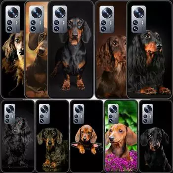 Чехол для телефона с собакой такса доберман для Xiaomi Poco X4 X3 NFC M4 Pro 5G GT M2 M3 Mi Note 10 Lite F3 F2 F1 A1 A2 A3 CC9E, чехол Xiaomi Mi A1