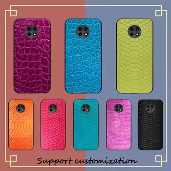 Чехол для телефона с текстурой крокодила для Redmi Note 8 7 9 4 6 pro max TX 5A 3 10 lite pro Redmi note4