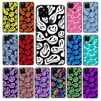 Чехол для телефона с триповым смайликом для Google Pixel 7 Pro 7 6A 6 Pro 5A 4A 3A Pixel 4 XL Pixel 5 6 4 3 XL 3A XL 2 XL Google Pixel 2
