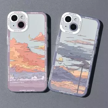 Чехол для телефона с уличным пейзажем для Xiaomi Redmi Note 12 11 11S 10 10S 9S 9 Pro Max 8 10C 9A 9C 8A Redmi Note 12