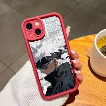 Чехол для телефона с узором Jujutsu Kaisen Satoru Gojo для iPhone Samsung Galaxy Xiaomi Redmi POCO HUAWEI Honor, противоударный резиновый мягкий гибкий чехол Xiaomi Poco M4 Pro 5G