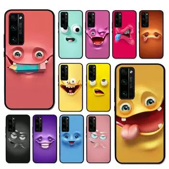 Чехол для телефона с забавным лицом для Huawei Honor V30 30 9X 7A Pro View 20 10 9 Lite 10I 8C 8X 5A Play Cover Honor Play