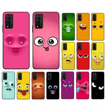 Чехол для телефона с забавным лицом для Huawei Honor 50 10X Lite 20 7A 7C 8X 9X Pro 9A 8A 8S 9S 10i 20S 20lite 7X 10 lite Honor 9A