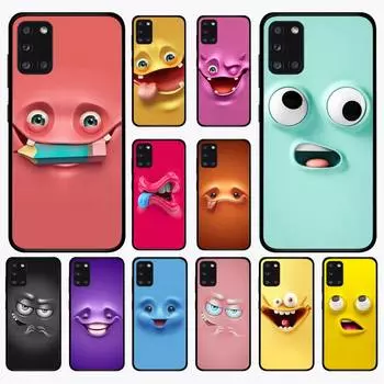 Чехол для телефона с забавным лицом для Samsung A 51 30s 71 21s 10 70 31 52 12 30 40 32 11 20e 20s 01 02s 72 Samsung A70