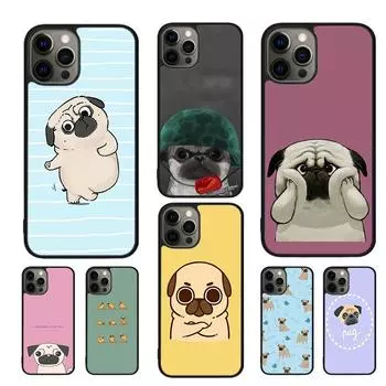 Чехол для телефона с забавным мультяшным щенком для iPhone 11, 12, 13, 14 Pro Max mini XR XS SE 2020, 6, 7, 8 Plus, Samsung S21 S22, чехол Fundas iPhone 6plus