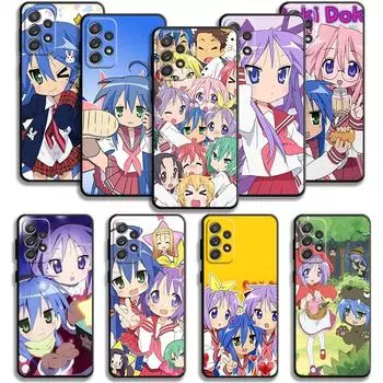 Чехол для телефона с забавным рисунком Lucky Star для Samsung Galaxy A14 A73 A53 A71 A51 A31 A33 A22 A12 A21s A13 A32 A52s A72 A52 A23 Samsung A73 5G
