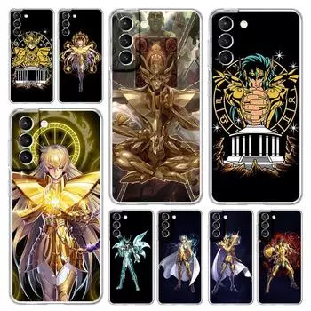 Чехол для телефона Saint Seiya Virgo Shaka для Samsung Galaxy S22 5G S20 Ultra S21 FE 5G S10E S9 S8 S10 Plus Note 20 10, мягкий прозрачный чехол Samsung S8
