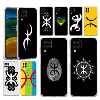 Чехол для телефона Samsung A13 A15 A25 A51 A71 A21S A11 A12 A31 A52 A41 A23 A53 A73 A32 5G A03S A05s, чехол с берберским флагом амазигов Samsung A41