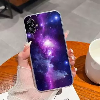 Чехол для телефона Samsung A20S A03 A14 A30 A04E A32 A10e A52, задняя крышка, модная противоударная матовая мягкая силиконовая прозрачная сумка для телефона для бампера Galaxy Samsung A04E 4G