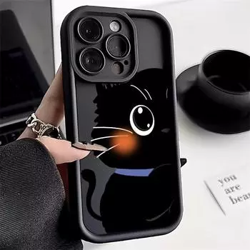 Чехол для телефона iPhone 11 13 12 14 15 16 Pro Max 7 8 Plus XR XS Max Samsung A55 S24 S23 A02S Redmi 9 13C 9A 10 A3 OPPO A15S A16 A17 A18 A38 A53 A54 A31 Xiaomi 11 Lite 4G кофейный