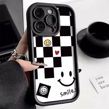 Чехол для телефона iPhone 11 13 12 14 15 16 Pro Max 7 8 Plus XR XS Max Samsung A55 S24 S23 A02S Redmi 9 13C 9A 10 A3 OPPO A15S A16 A17 A18 A38 A53 A54 A31 Xiaomi 11 Lite 4G кофейный