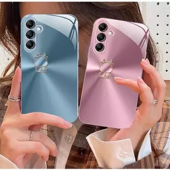 Чехол для телефона Samsung A71/A72/A73/S71 Gradient — защита от падений и грязи, комплексный дизайн. розовый