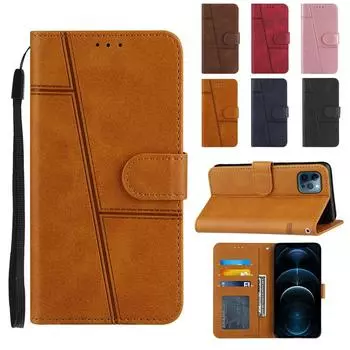 Чехол для телефона Samsung Galaxy A12 A32 A42 A52 A72 A02 A02s A01 A11 A21s A31 A51 A71 5g A10 A20 A30 A50 A70 A30s A50s, чехол для книги For M02 красный