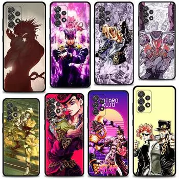 Чехол для телефона Samsung Galaxy A12 A52 A51 A32 A21s A71 A31 A32 A02s A72 A41 A22 Чехол Celular JoJo Bizarre Adventure Comics Samsung A73 5G