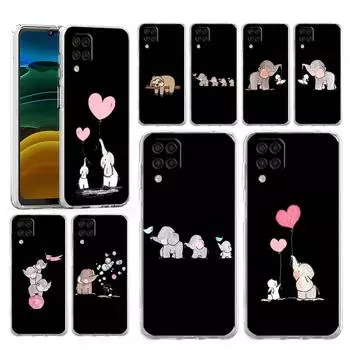 Чехол для телефона Samsung Galaxy A13 A15 A25 A51 A71 A21S A11 A31 A52 A41 A23 A53 A73 A32 5G A03S A05s Чехол в стиле пары с рисунком Samsung A05