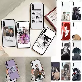 Чехол для телефона Samsung Galaxy A30 A20 S20 A50S A30S A71 A10 A10S A6 plus, чехол-бампер с японским аниме bungou, бродячие собаки Samsung A20E