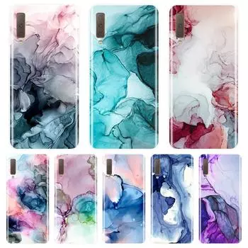 Чехол для телефона Samsung Galaxy A3 A5 A7 2016 2017, Мягкая силиконовая задняя крышка с мраморным рисунком для Samsung Galaxy A6 A8 Plus 2018 A5 A7 A3 (A300)