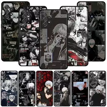 Чехол для телефона Samsung Galaxy A51 A12 A72 A52 A21s A71 A32 A31 A32 A02s A11 A41 A22 A42 A02 Fundas Tokyo Ghoul, японское аниме Samsung A01
