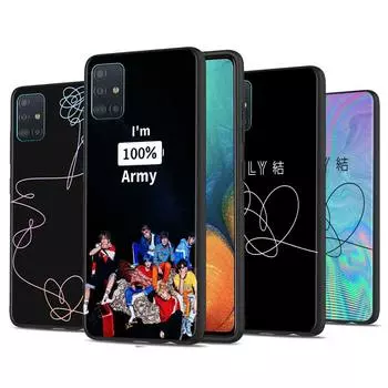 Чехол для телефона Samsung Galaxy A51 A71 5G A50 A70 A11 A21s A31 A41 A91 A12 A32 5G, мягкий чехол Rap RM JIMIN JIN SUGA J HOPE Samsung A01