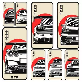Чехол для телефона Samsung Galaxy A52 A14 A50 A70 A10S A30 A40 A20S A20E A02S A12 A22 A32 5G A04s, японский чехол GTR Racing Car JDM Samsung A32