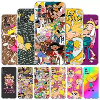 Чехол для телефона Samsung Galaxy A52 A32 A71 A21s A12 A22 A51 A50 A33 A31 A41 A72, роскошный чехол из мягкого материала с рисунком «Эй, Арнольдс» Samsung A12