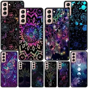 Чехол для телефона Samsung Galaxy S22 Ultra с изображением цветного ловца снов, силиконовый, S21 S20 FE S10 S9 S8 Plus S10e S7 Edge Samsung S22 5G