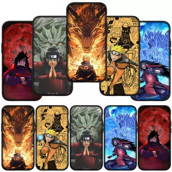 Чехол для телефона Samsung Galaxy S23 S24 iPhone 16 15 14 Xiaomi Redmi Note 13 12 11 Plus 10 9 Pro Max X XR OPPO Huawei Madara Uchiha Poster Naruto Cover for Samsung Galaxy A20 ceil