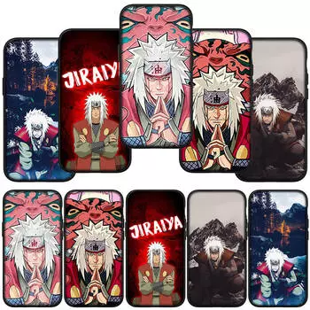Чехол для телефона Samsung Galaxy S23 S24 iPhone 16 15 14 Xiaomi Redmi Note 13 12 11 8 Plus 10 9 Pro 14C Max X XR OPPO Huawei Jiraiya аниме Наруто чехол for Huawei P30 Pro аэро
