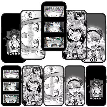 Чехол для телефона Samsung Galaxy S24 S23 iPhone 15 14 Xiaomi Redmi Note 13 12 11 8 10 9 Pro Max X XR OPPO A15 Huawei Waifu Sugoi Ahegao аниме-чехол для девочек for iPhone XS Max ceil