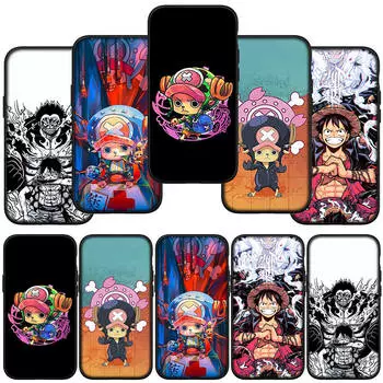 Чехол для телефона Samsung Galaxy S24 S23 iPhone 15 14 Xiaomi Redmi Note 13 12 11 8 Plus 10 9 Pro Max X XR OPPO Huawei Luffy One Piece Tony Tony Chopper