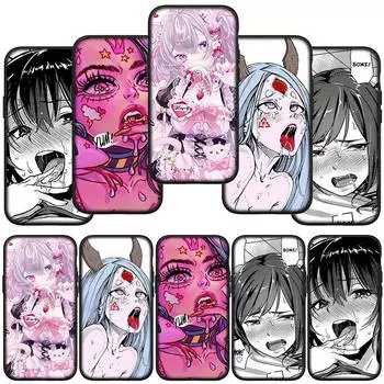 Чехол для телефона Samsung Galaxy S24 S23 iPhone 15 14 Xiaomi Redmi Note 13 12 11 8 10 9 Pro Max X XR OPPO A15 Huawei Anime Girl Sugoi Senpai Waifu Cover for Huawei P10 Lite аэро