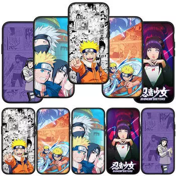 Чехол для телефона Samsung Galaxy S24 S23 iPhone 15 14 Xiaomi Redmi Note 13 12 11 8 Plus 10 9 Pro Max X XR OPPO Huawei Hinata Hyuga Poster Naruto Cover