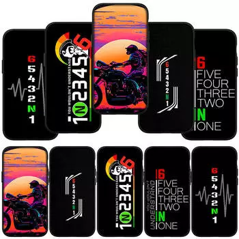 Чехол для телефона Samsung Galaxy S24 S23 iPhone 15 14 Xiaomi Redmi Note 13 12 11 8 10 9 Pro Max X XR OPPO A15 Huawei Motorcycle Motorbike 1N23456 Cover for Huawei Mate 20 Lite олений
