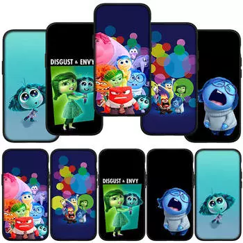 Чехол для телефона Samsung Galaxy S24 S23 iPhone 15 14 Xiaomi Redmi Note 13 12 11 8 10 9 Pro Max X XR OPPO A15 Huawei Anger Inside Fashion Out Cover