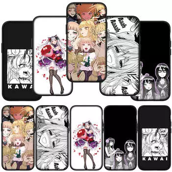 Чехол для телефона Samsung Galaxy S24 S23 iPhone 16 15 14 Xiaomi Redmi Note 13 12 11 Plus 9 Pro Max X XR OPPO Huawei Cartoon Waifu Sugoi Ahegao Girl Cover for Samsung Galaxy S24 Plus ceil