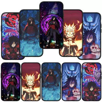 Чехол для телефона Samsung Galaxy S24 S23 iPhone 15 14 Xiaomi Redmi Note 13 12 11 8 Plus 10 9 Pro Max X XR OPPO Huawei Madara Uchiha Comics Naruto Cover for Samsung Galaxy A52 болюс