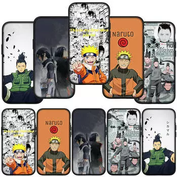 Чехол для телефона Samsung Galaxy S24 S23 iPhone 15 14 Xiaomi Redmi Note 13 12 11 8 Plus 10 9 Pro Max X XR OPPO Huawei Nara Shikamaru Poster Naruto Cover for Samsung Galaxy A10S ceil