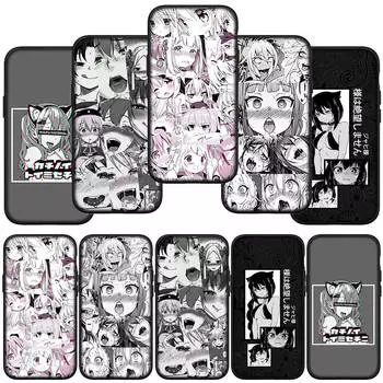 Чехол для телефона Samsung Galaxy S24 S23 iPhone 16 15 14 Xiaomi Redmi Note 13 12 11 Plus 10 9 Pro Max X XR OPPO Huawei Обои Waifu Sugoi Ahegao Girl for OPPO A53S 5G аэро