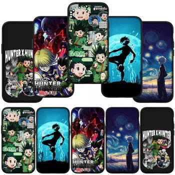 Чехол для телефона Samsung Galaxy S24 S23 iPhone 16 15 14 Xiaomi Redmi Note 13 12 11 Plus Pro Max XR OPPO Huawei Poster Killua Hunter X Hunter Gon Freecss for Redmi Note 9S ceil