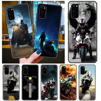 Чехол для телефона SamSung Galaxy S Note 21 20 10 9 8 7 6 Plus Edge E Lite ультра черный чехол водонепроницаемый 3D чехол для мотоцикла Galaxy Note 20 Ultra