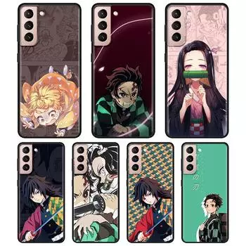 Чехол для телефона Samsung S21 Ultra S20 FE Funda для Galaxy S21 S20 S10 S9 S8 Plus S10e S7 Edge, чехол с рисунком аниме, демона, манги Samsung S21 FE
