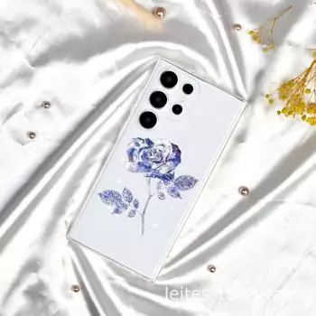 Чехол для телефона Samsung S23A55 Cool Rose с полным объективом и защитой от падений Samsung A25 прозрачный