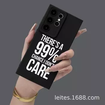 Чехол для телефона Samsung S23A55: Персонализированный защитный чехол для линз с английской росписью. S20 FE чёрный