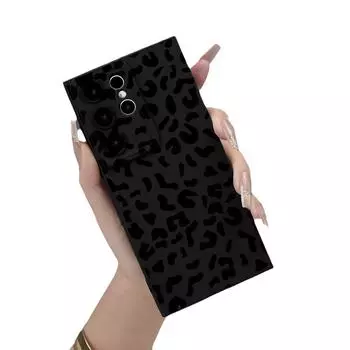 Чехол для телефона Samsung S23A55 Sexy Black Leopard Print Full Lens Anti Fall Samsung S23ULTRA чёрный