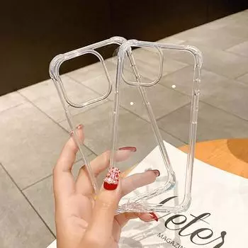 Чехол для телефона Samsung S24 S23 S22 Ultra Plus A13 A33 A35 A53 A54 M32 M22 4G 5G акриловый большой отверстие против падения Samsung A32 4G чистый