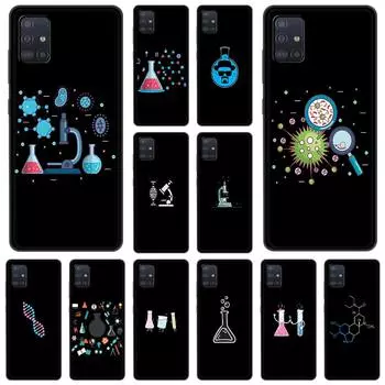Чехол для телефона Science Chemistry Biology для Samsung Galaxy A51 A71 A21S A12 A11 A31 A41 A72 A01 A03s A52 A32 A22 A13 5G, мягкий чехол Samsung A11