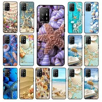 Чехол для телефона Seashells Sea Star Funda для OPPO A74 A94 5G A3S A5S A9 A12 A15 A15S A52 A53 A53S A72 A73 2020 A91 5G Чехлы coque OPPO A3S