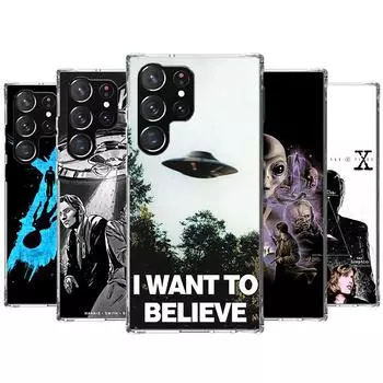 Чехол для телефона «Секретные материалы, которые я хочу верить» для Samsung Galaxy S24 S23 S22 Ultra S21 S20 Fe S10 Plus S10E S9 S8 + Shell Coque Samsung S8