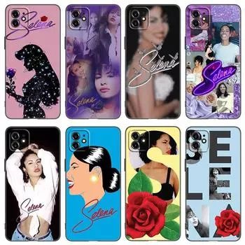 Чехол для телефона Selena Quintanilla для Apple iPhone 13 12 Mini 11 Pro XS Max XR X 8 7 6S 6 Plus SE 2022 2020 5S 5 мягкий черный чехол iPhone 11 Pro Max